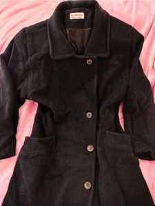 🧥 Oversized Long Elegant Black Coat