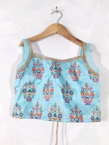 Blue Ethnic Wear Set (Girls)