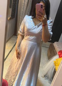 Princess Style Satin Gown👗🌸