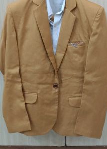 Classic mustard colour suit set