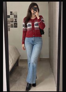 Old navy imported Cozy Snowflake Cardigan