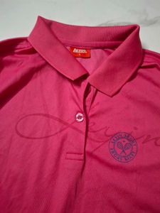 Pink Polo T-Shirt