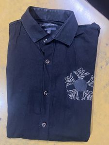 Black In Colour For Causal ,  Party Wear Shirt