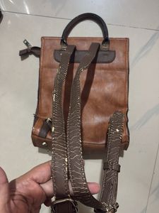 Stylish Brown Backpack