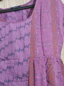 purple l light weight tops for girls/women