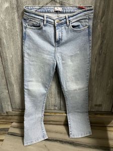 Light Wash Flare Jeans