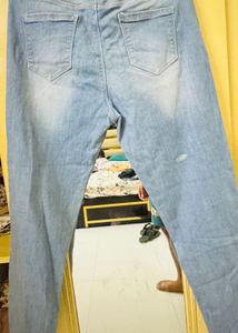 Light Wash Denim Jeans
