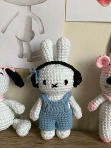 Cute Crochet Bunny Toy