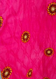 Vibrant Pink Embroidered Kurti