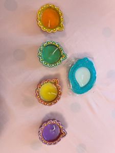 Set Of 5 Diya