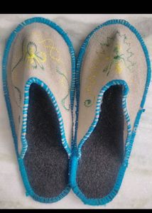 Cozy Embroidered Slippers