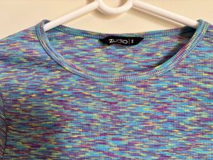 Tie-Side Cropped T-Shirt