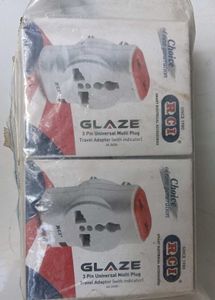 Glaze 3 Pin Universal Travel Adapter