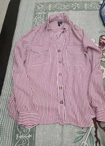 women top Red White tripad