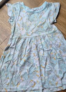 beautiful printed frock
