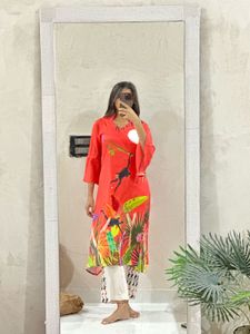 Completely new pakistani Print Kurta Set