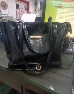 Carrylux Black Tote Bag