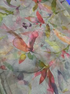 Beautiful Floral Print Saree