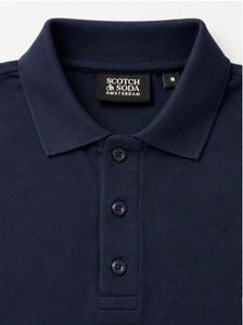 Premium Navy Blue Polo Shirt Size M