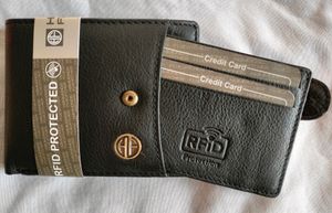 Brand New Pure Leather Black Men's Purse