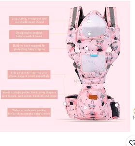 Cute Pink Baby Carrier
