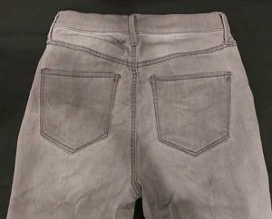 Grey Wash Skinny Jeans
