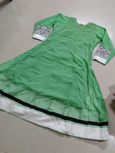 Green anarkali💚