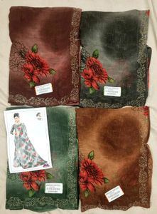 Select Any One Party Look Saree Vny