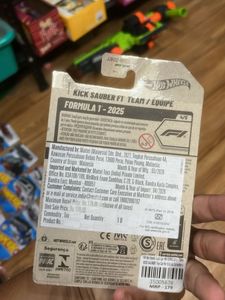 Hot Wheels Formula 1 Kick Sauber