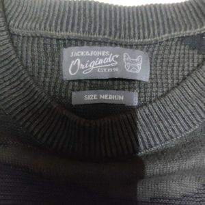 Jack &amp; Jones Men's Camouflage Sweatshirt