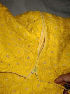 New Yellow Kurti