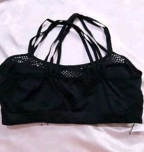 Black Sports Bra