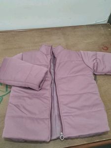 Pink Padded Winter Jacket