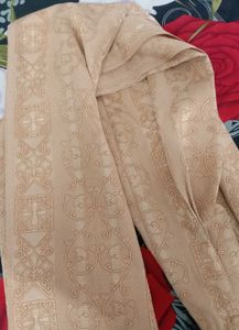 synthetic satin curtain for window