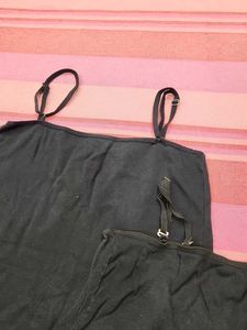 Bundle of 2 Black Camisole Slips