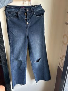 ribbed denim