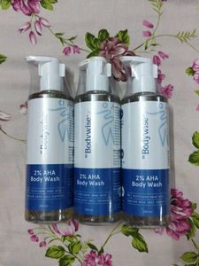 Bodywise 2% AHA Body Wash (3 Pack)