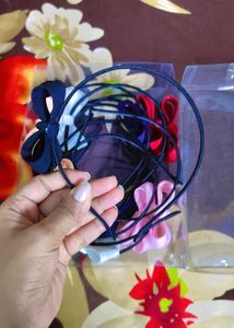 Pack of 12 Cute Hair Band with Bows