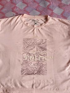 Pink Graphic Print T-Shirt