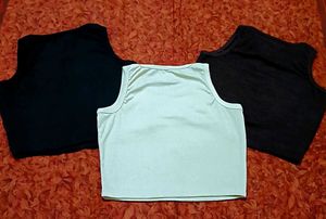 Retro Vibe Crop Tops – Set of 3 | California Cool