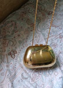 Solid Gold Evening Bag
