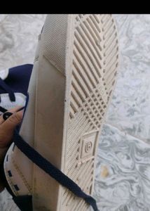 Stylish Navy and White Sneakers