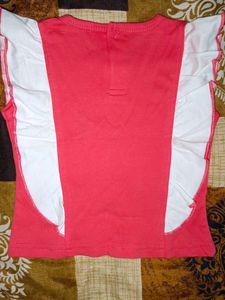 Cute Pink &amp; White Baby Outfit
