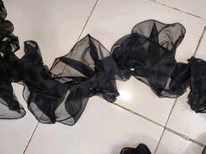 Organza Frill Stole