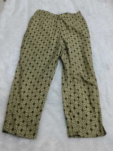Green Printed Kurta and Pant Set