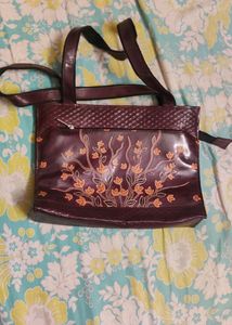Side Bag From Amar kutir Society, West Bengal. Crafted  By Local Craftsmen