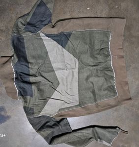 Unique Geometric Zip-Up Jacket