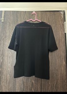 Classic mesh Black T-Shirt