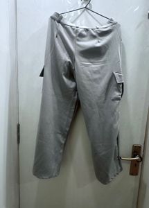 Stylish Grey Cargo Pants