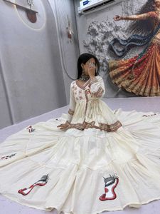 Unique White Lehenga Choli Set